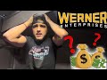 How much I made my first month at Werner enterprises *rookie driver*