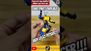 Bikin Lego Poser dari part duplikat Lego sweet me #lego