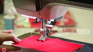 Bernina New User Guide 5 Series Part 4: First Stitches