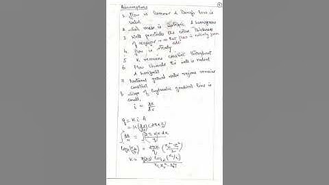 CE 206 Unit-4.5 Pumping out test for  Permeability of Soil by Shalu Goyal