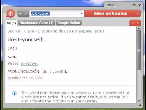 Definición de do-it-yourself 