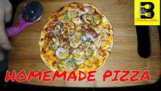 pizza recipe|pizza base recipe|pizza kaise banate hain |pizza at home| pizza at home without oven