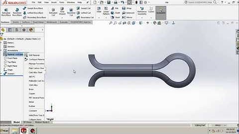 SolidWorks Tutorial - Part4 - Clip
