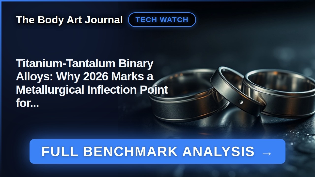Titanium-Tantalum Binary Alloys: Why 2026 Marks a Metallurgical Inflection Point for Implant-Grade Body Jewelry