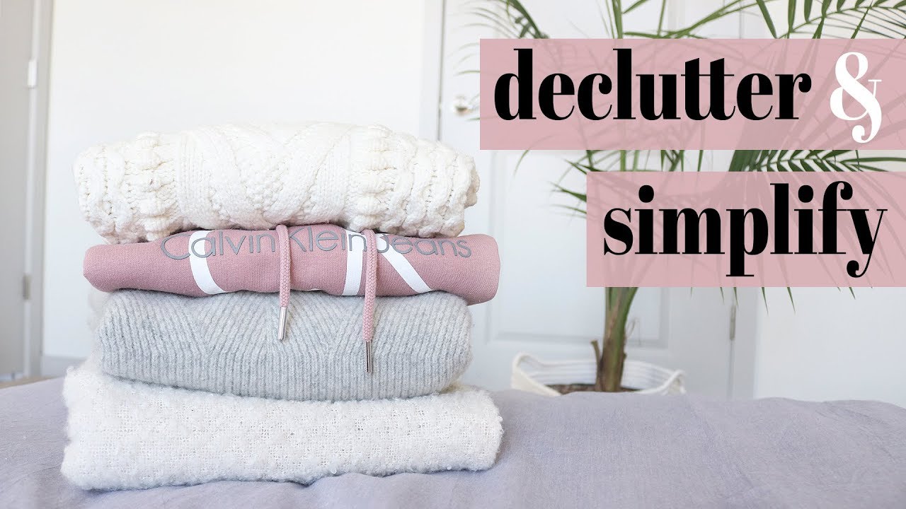 7 MINIMALIST DECLUTTERING TIPS | declutter & simplify your life - YouTube