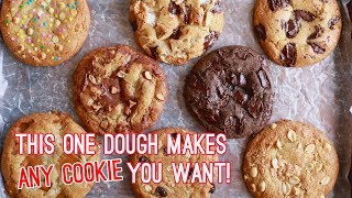 Crazy Cookie Dough: One Cookie Recipe with Endless Variations!