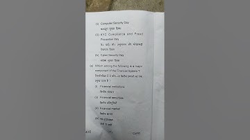 M. COM Sem 4 //Financial Marketing nd institution // BBMKU //2k24 //Question paper// Dhanbad