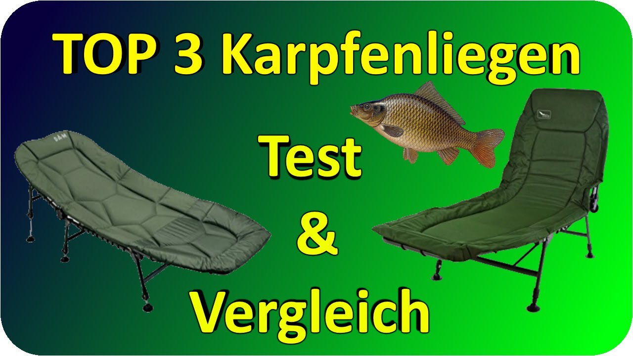 Karpfenliegen TEST & Vergleich | Top 3 Karpfenliegen Testbericht/Kaufempfehlung