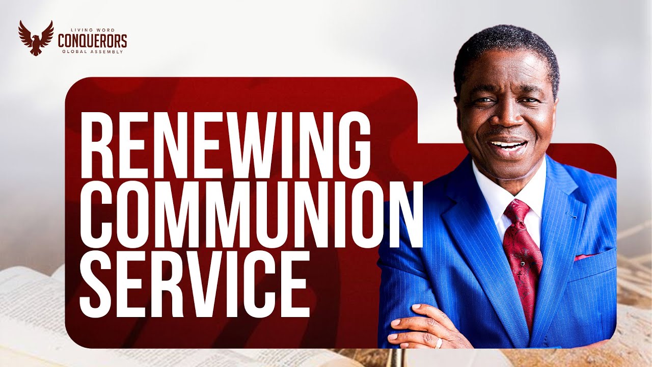 RENEWING COMMUNION SERVICE | WITH DAVID ABIOYE | CONQUERORS GLOBAL ASSEMBLY | 15.01.26