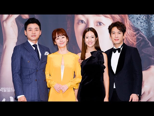 [S영상] 명세빈 왕빛나 김승수 박정철, '다시 첫사랑 주역들의 포토타임' (다시, 첫사랑 제작발표회)