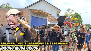 TEH YANTI SUNDAAN NGAGELESER GINI NIKMAT ‼️ KUDA RENGGONG PUTAR BALIK | KALONG MUDA GROUP