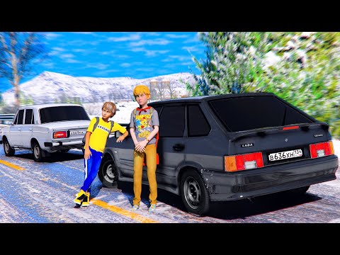 ОПЕРСКАЯ ЕЗДА В GTA 5 - СУЕТА И ШАШКИ ПО ГОРОДУ НА ОПЕРСКОЙ ЧЕТЫРКЕ, ВАЗ 2106 И СЕМЕРКЕ! 🌊ВОТЕР