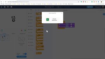 mBlock Demo Google Classroom Share Button