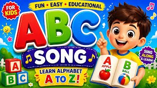 Learn ABC with Fun 🎨 | Alphabet Song for Children | Kids Educational Video  #abc #abcsong #alphabet