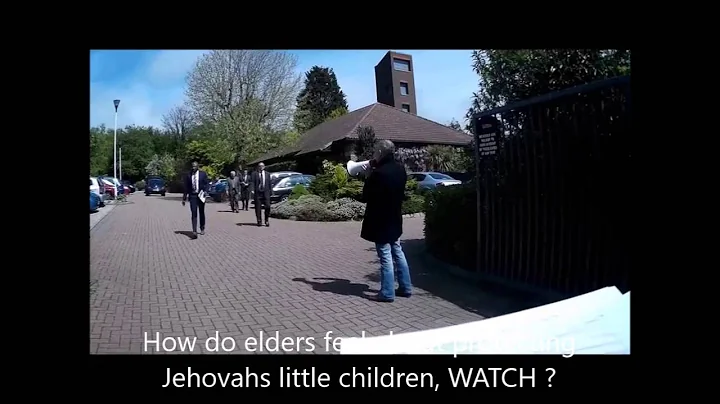 Jehovah's witness elder shows how he feel about jw children.