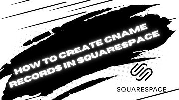 How to create cname records in Squarespace (Step By Step) 2025