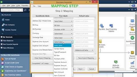 Import Bills into QuickBooks Desktop using Business Importer