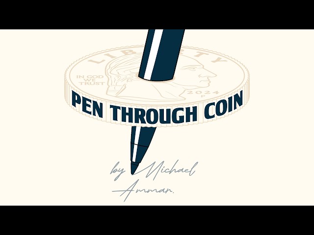 Pen Through Coin by Michael Ammar - YouTube