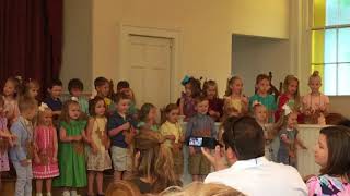 Norah's final preschool program 2018