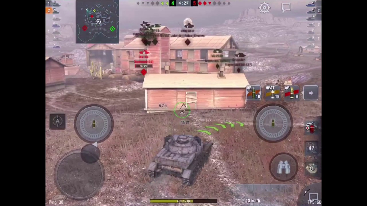 World of Tanks Blitz: Panzer 4 ACE; 30 Damage away from record