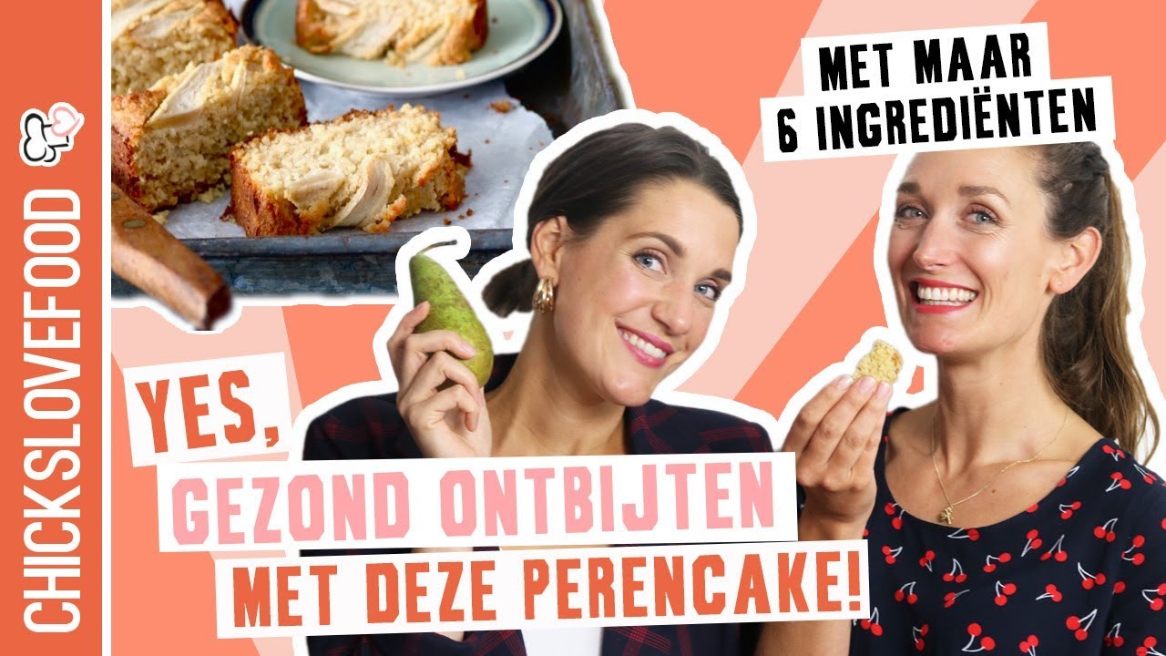 ONTBIJTCAKE MET PEER | CHICKSLOVEFOOD
