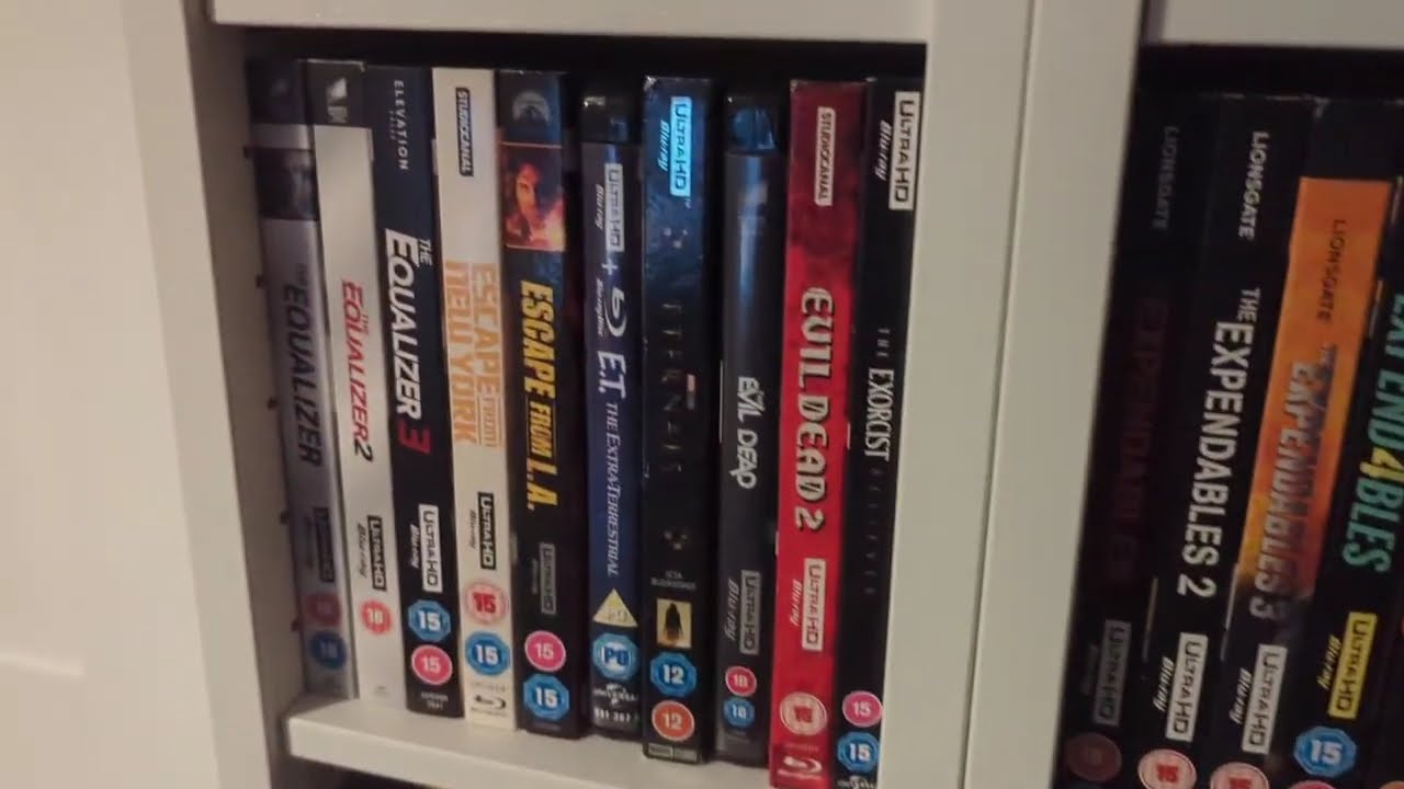My 4K UHD Blu-ray collection (2025 Edition)