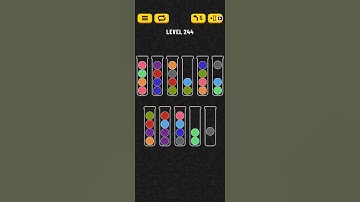 Ball sort puzzle level 244 || mobile game ||
