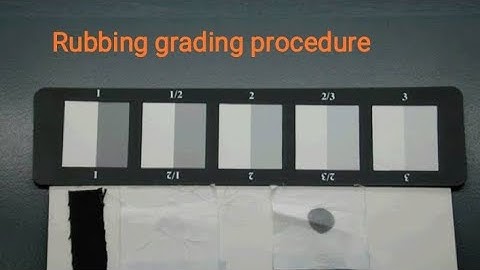ISO 105A03 color staining grey scale use.#viralvideo#textile #greyscale