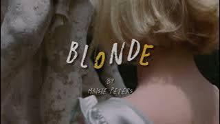 Blonde [sped up & reverb   lyrics] - Maisie Peters