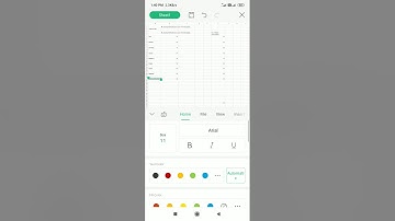 how to represent a bar graph in phone from your WPS office 😀