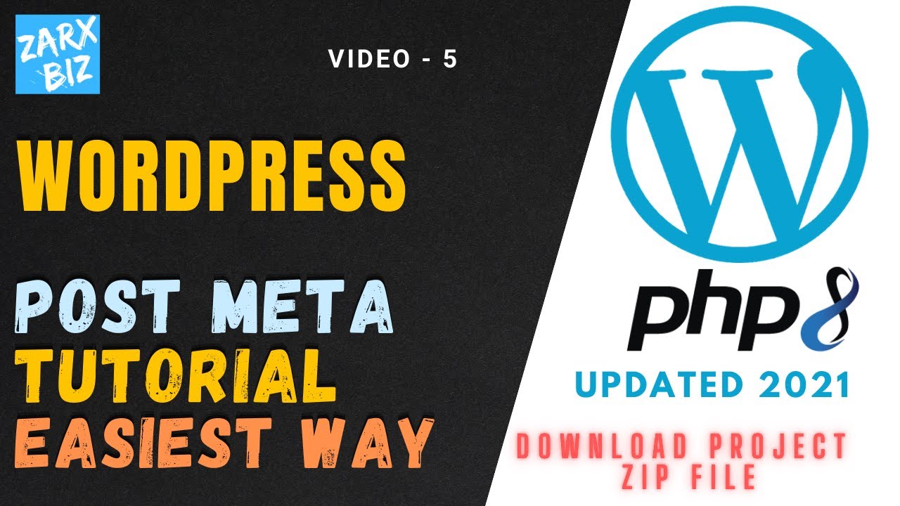 #5 WordPress Post Meta Tutorial | WordPress theme development - YouTube