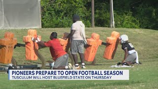 Tusculum Pioneers prepare to open the season against Bluefield State on Thursday
