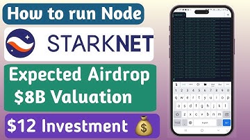 How To Run Starknet Node In Mobile📱| Expected  Airdrop