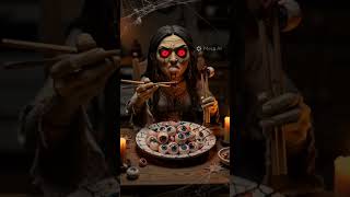 Kali Bhootni Ne Zinda Plate Kha Li! 😱👻#FunnyHorror #Claymation #KaliBhootni #HorrorShorts #Animation