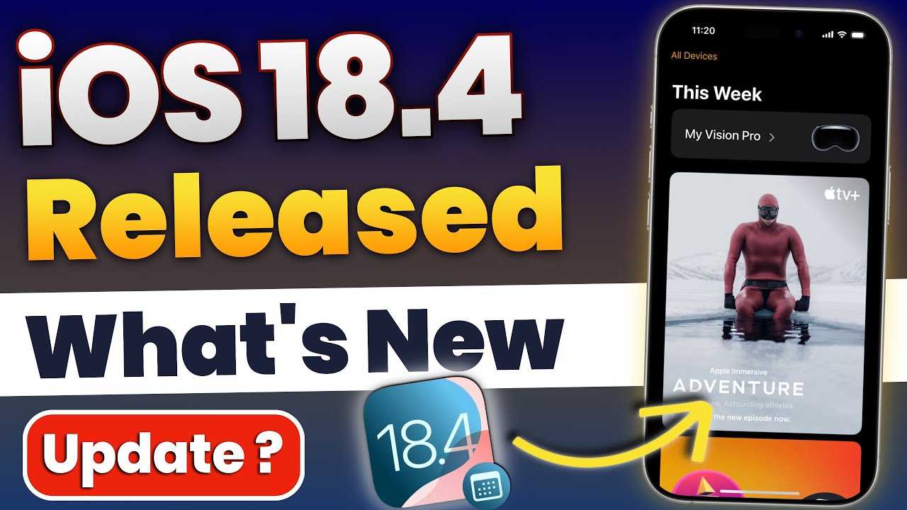 iOS 18.4 Beta 1 is Out! What's New Features, Changes, Bug Fixes and Performance