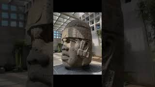 🗿 Cabezas Olmecas: rostros africanos en el México antiguo.
