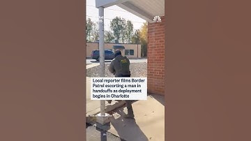 Border Patrol agents detain man in Charlotte