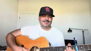 Video thumbnail of "Carney Man - Cross Canadian Ragweed - Acoustic Cover by Nathan Strubhart"