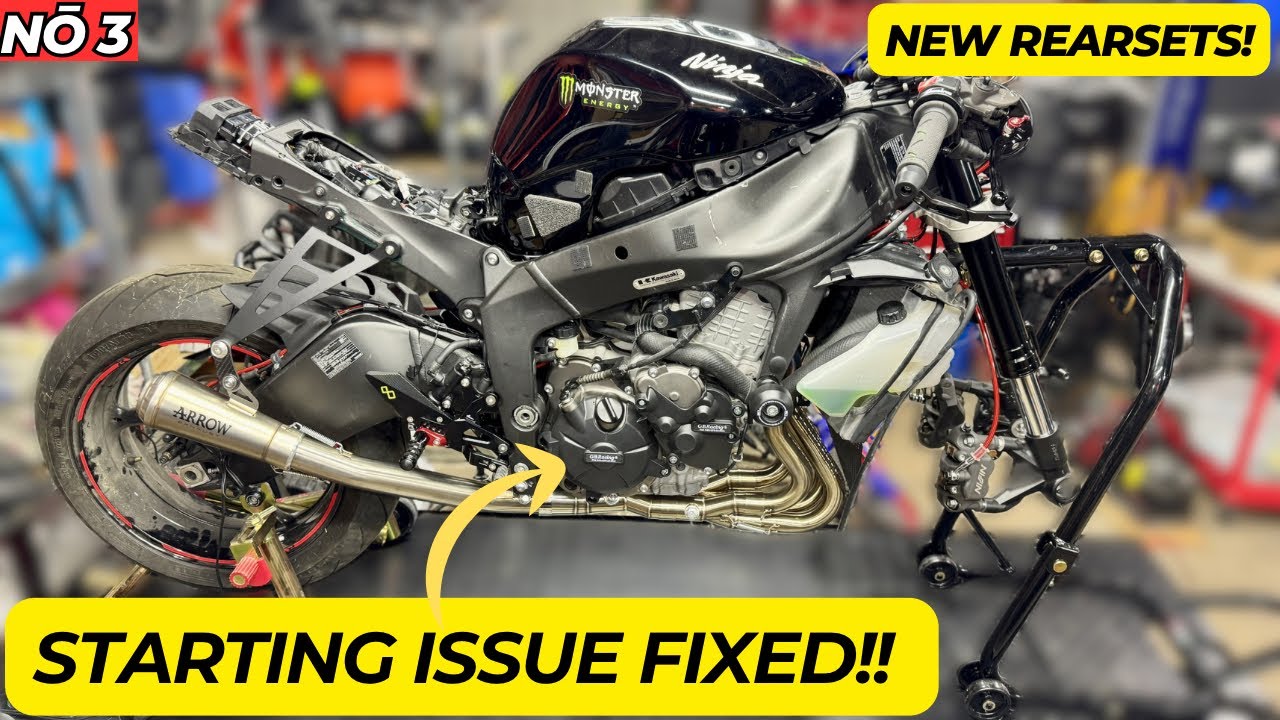 Rebuilding A Crash-Damaged Kawasaki Ninja ZX6R - Part 3 - YouTube