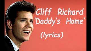 Cliff Richard  'Daddy's Home'  (lyrics) Resimi