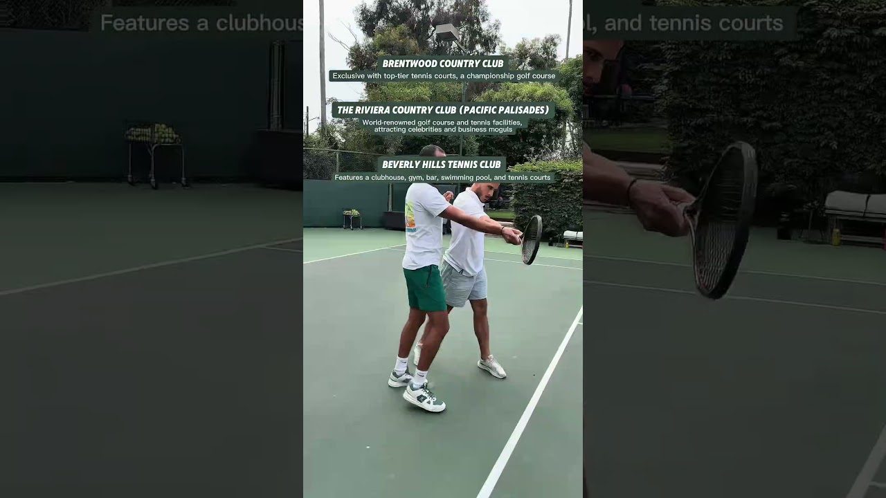 $200,000 to Play Tennis? Inside LA’s Best Tennis Courts 🎾