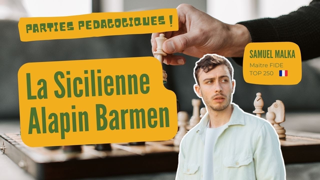 Parties pédagogiques : La Sicilienne Alapin