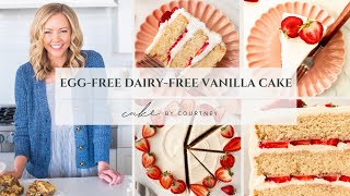 Dairy Free Egg Free Vanilla Cake