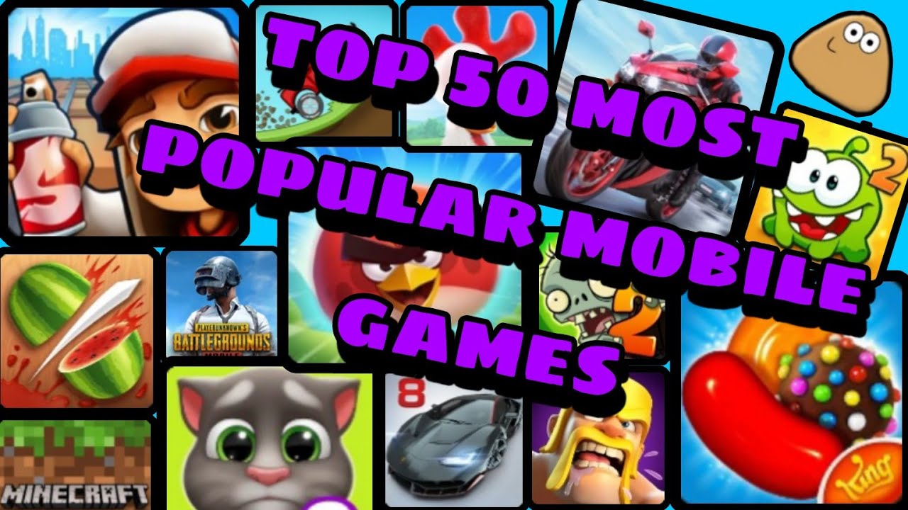 top 50 most popular mobile games of all time android games subway