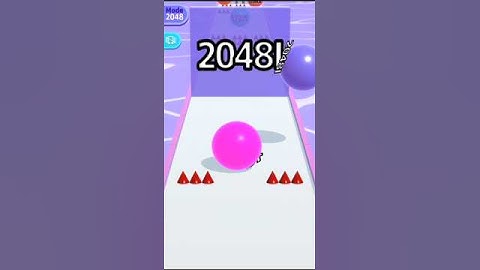 Ball Run Infinity 2048I #androidgame #iosgameplay #gaming #shorts