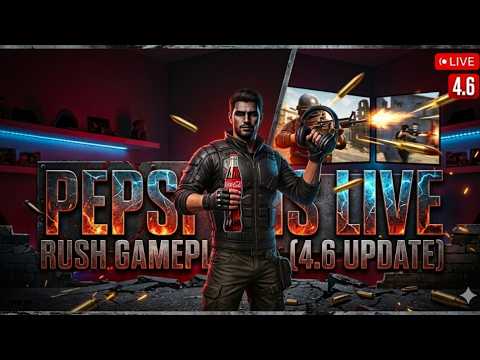 Pepsi is Live 🟠 rush gameplay 1v4 clutch