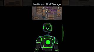 No Default Shelf Storage Mod | #rimworld #mods