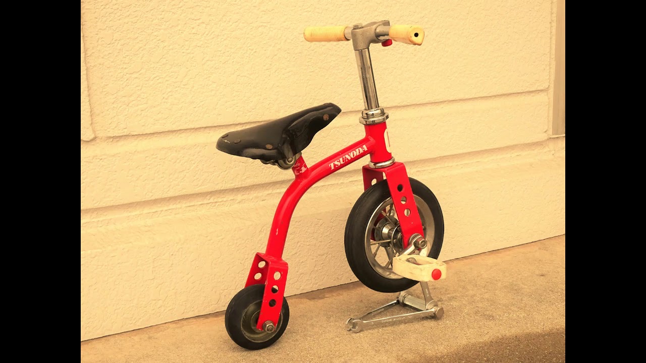ミニ自転車アンティークツノダ豆チャリ