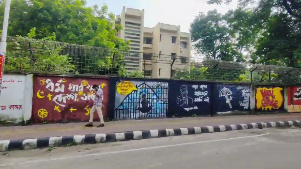 "Exploring Vibrant Graffiti Art in Dhaka City | Street Art & Urban Culture"