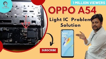 Oppo A54 Light IC Problem Solution #mobilelegends #mobile #repairing